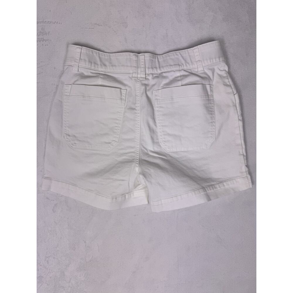 Democracy Ab”solution High Rise Patch Pocket Shorts Women’s Size 10 White - Picture 7 of 8